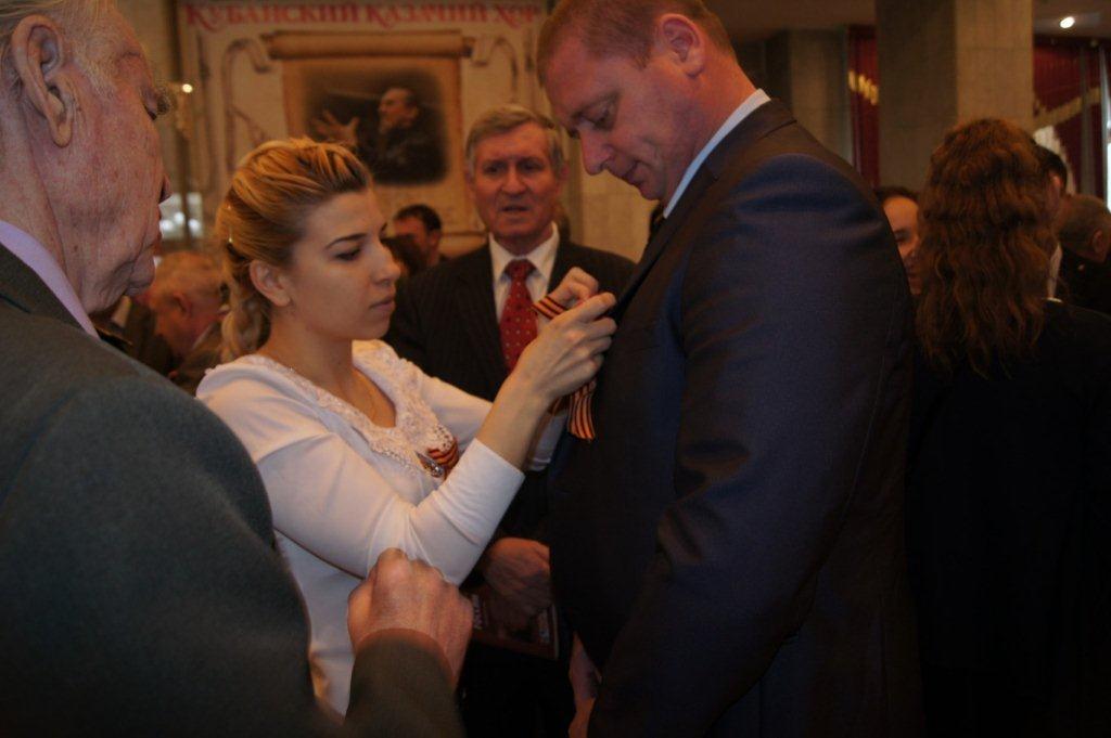 На праздничном концерте в Краснодаре 